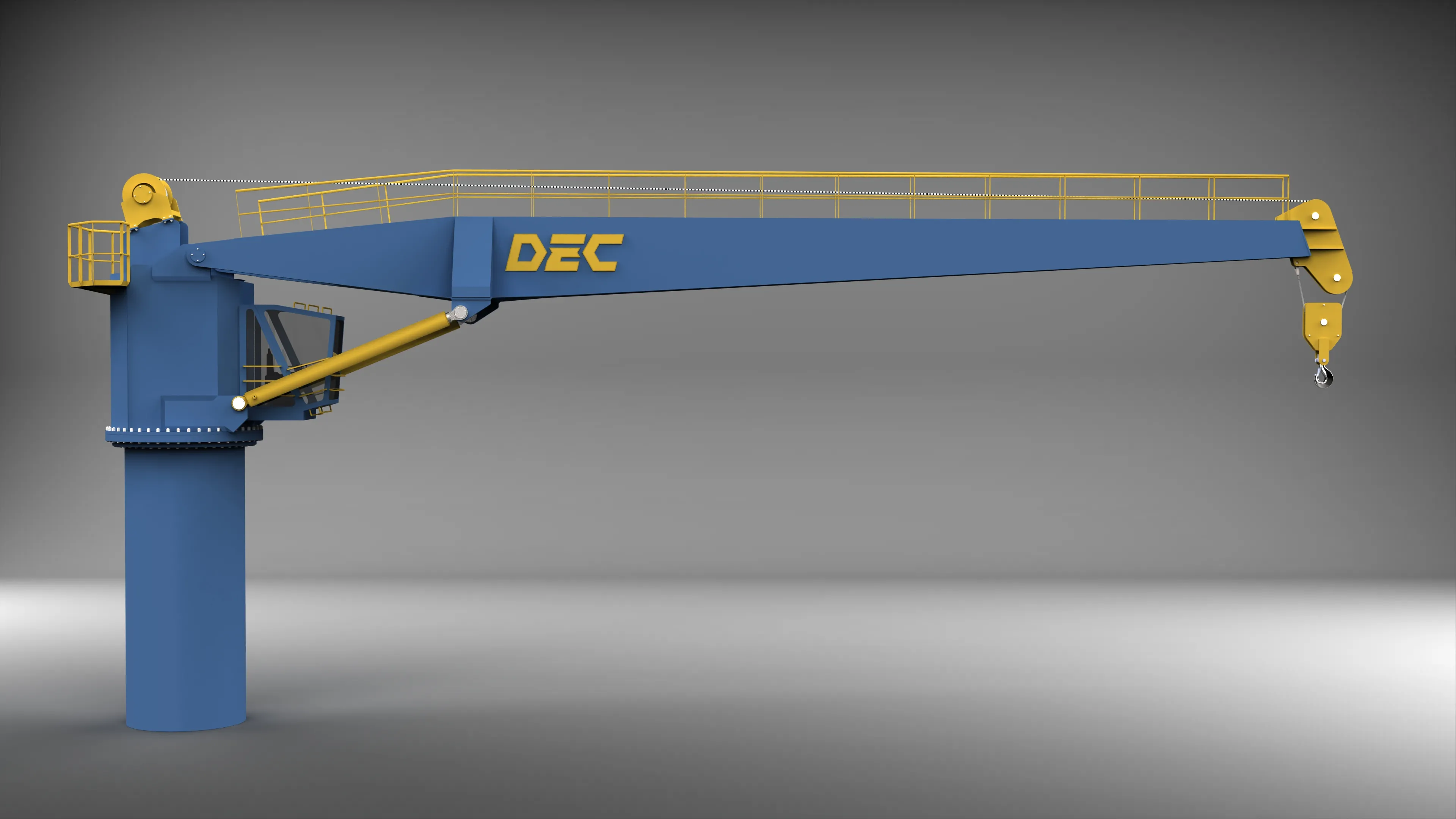 DEC STIFF BOOM CRANES